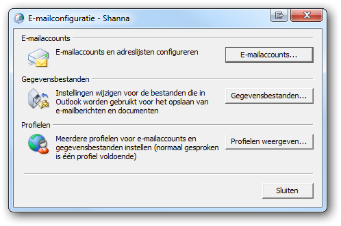 Handmatig Configureren Hosted Exchange 2010 In Outlook | Argeweb